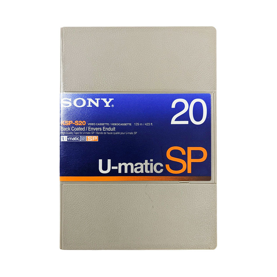 Pasar U-matic SP a Digital Prores. Digitalización